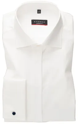Produktbild von Eterna - Modern Fit - Bügelfreies Herren Langarm Hemd, (8817 X367), Größe:41, Farbe:Champagner (21)