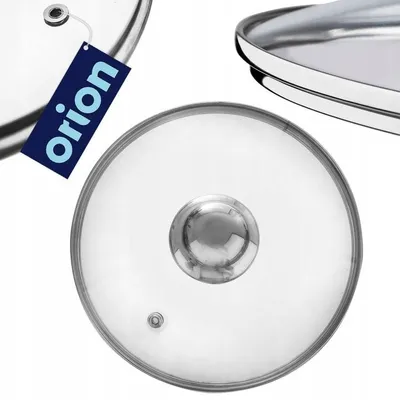 Produktbild von Orion Universeller Glasdeckel Hitzebeständig Edelstahl 24cm