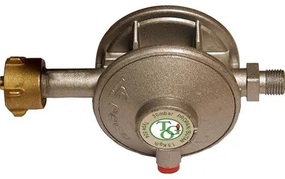Produktbild von TGO Gasregler 1704-Z/30 0,3-16 bar 30 mbar 1,5 kg/h KLF x G1/4 LH-KN kupfer