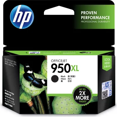 Immagine prodotto di HP 950XL Cartuccia d'inchiostro originale nero ad alto rendimento 1 pz ad alto rendimento (XL)