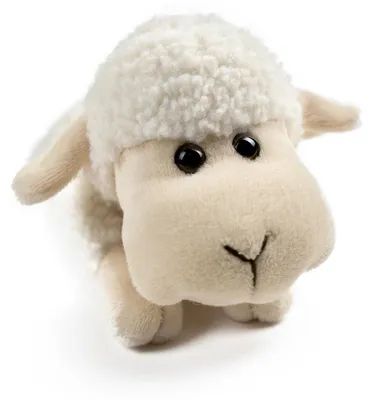 Image de Peluche mouton, 20 cm. Adorable, idéal comme cadeau pour les enfants