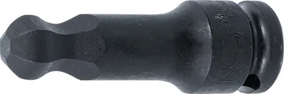 Image de BGS Embout de force Longueur 75 mm Entraînement Carré intérieur 12,5 mm (1/2") Hexagone intérieur avec tête sphérique 15 mm - 5488-15