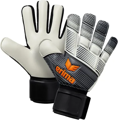 Produktbild von Erima Fußball Torwarthandschuhe SKINATOR Hybrid Training Herren schwarz weiß Gr 10,5
