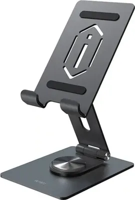 Produktbild von WiWU - Tragbarer und verstellbarer Tablet-Ständer bis 12,9" ZM106 - Smart-Phone-Halterung