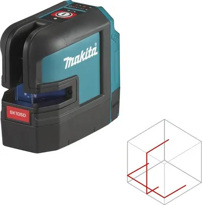 Image de Laser croix 25 m 12 V CXT Li-Ion MAKITA en sacoche - SK105DZ