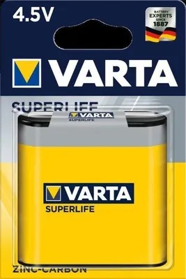 Produktbild von 3R12/Flat (2012) Batterie, 1 Stk. im Blister