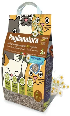 Productafbeelding van Kattenbakvulling met kamille - 2,4 kg