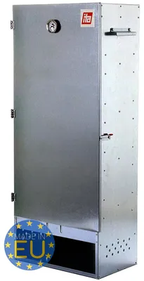 Productafbeelding van ITA Rookoven 7003 - Premium XL rookkast met 3 niveaus, 111 cm - Gelegeerd staal - Rookoven - Kwaliteit, gemaakt in de EU, rechtstreeks van de fabrikant
