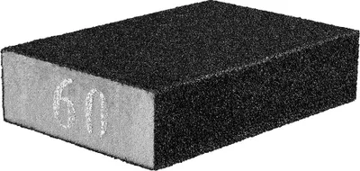 Obrázok produktu pre GRAPHITE brúsna špongia 70x25x100 mm, zrnitosť K60/80/100/120/150/180/240, K 60