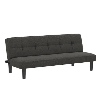 Produktbild von Joey | Schlafsofa Hellgrau Leinen