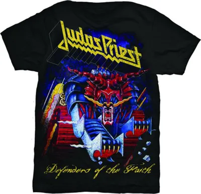 Produktbild von Judas Priest Defenders Of The Faith Black 2XL T-Shirt