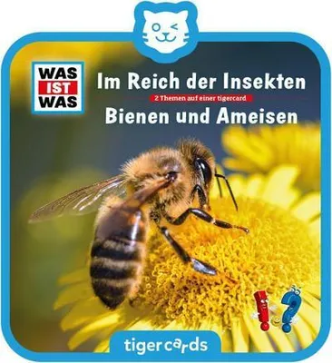 Produktbild von Tigercard WAS IST WAS: Im Reich der Insekten / Bienen und Ameisen