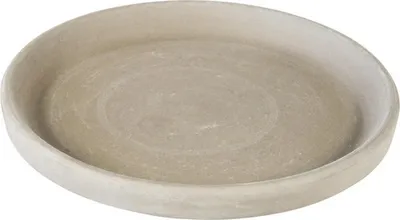 Image de Dessous de plat SPANG, rond, Ø 14x2 cm, en terre cuite marron