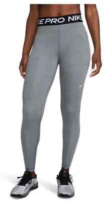 Produktbild von Nike Damen W Np 365 Tight Leggings, Smoke Grey/Heather/Black/White, XL EU