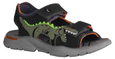 Produktbild von Ricosta Raptor 506701600 Sandale, Jungs, Materialmix, Grau, mittlere Weite - Kinderschuhe Teens Jungs Gr. 25 - 42, Grau