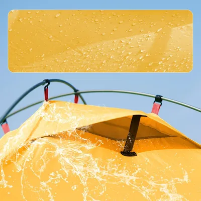 Produktbild von Famanu Campingzelt für 2 Personen - Ultraleicht, wasserdicht und UV-geschützt