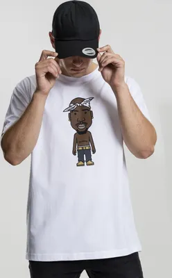 Produktbild von Mister Tee T-Shirt LA Sketch Tee White-3XL