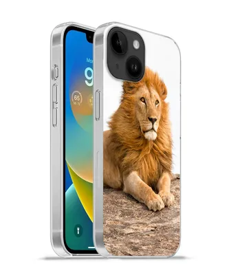 Produktbild von MuchoWow® Handyhülle Schutzhülle Hülle für Apple iPhone 14 - Softcase Löwe - Mähne - Tier Silikon Softcase Handy Hülle - Mobiltelefonhülle
