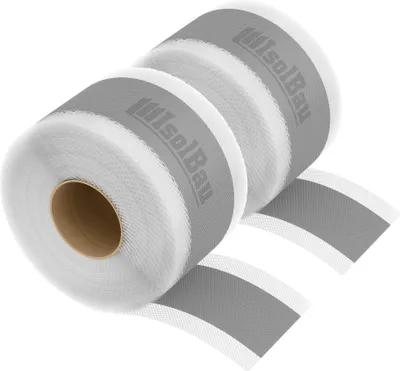 Produktbild von Isolbau Dichtband P2 Grau - 100 m Abdichtband Wasserdichtes Dichtungsband für Sanitär, Dusche, Bad, Fliesen, Balkon und Terrasse, Abdichtung für Innen- & Außenbereich Isolierung - 120 mm