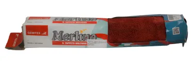 Produktbild von Teppich MERLINO 50 x 80 Ultra absorbierend Polyester, Bordeaux