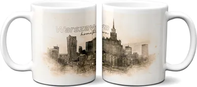 Produktbild von Becher 300ml Hauptstadt Warschau Polen Panorama