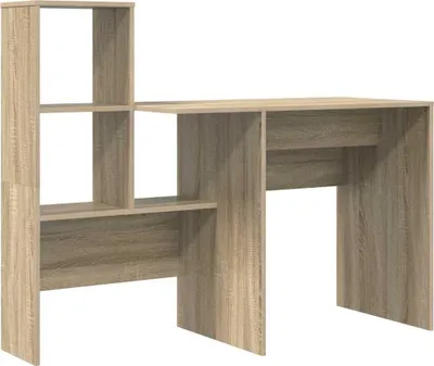 Obrázek produktu pro vidaXL Psací stůl Sonoma dub 131,5 x 50 x 106,5 cm materiál na bázi dřeva