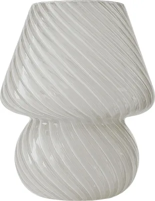 Obrázek produktu pro Skleněná stolní lampa Houba, LED, 3 barvy světla