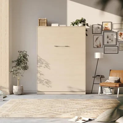 Immagine prodotto di Letto a scomparsa 140x200 verticale Kaiserberg in rovere Standard con molle a gas
