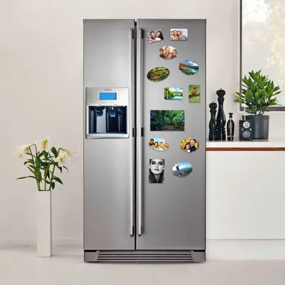 Productafbeelding van Decords gepersonaliseerde fotomagneet, model 040-010 – ontwerpbreedte: 61 cm