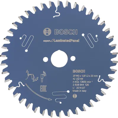 Produktbild von EXPERT Laminated Panel Kreissägeblatt, 140x1,8/1,3x20 mm, Z42