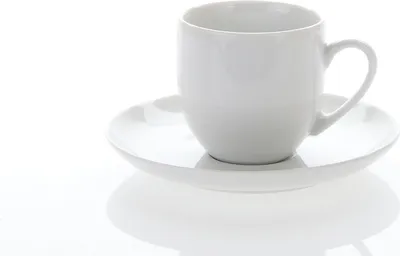 Produktbild von Thun 1794 Saphyr, Tasse und Untertasse, tschechisches Porzellan, 170 ml, weiß, Thun