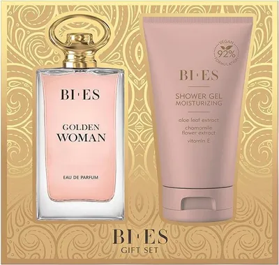 Image de Bi-es Golden Woman Eau de Parfum 90 ml + Gel douche 150 ml