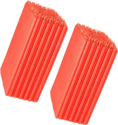 Produktbild von 2 Kg (ca. 500 St.) Rote Altarkerzen Kerzen Dünne Osterkerzen Länge 16cm 36253