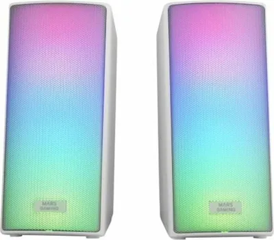 Immagine prodotto di Altoparlante per laptop Mars Gaming MSRGB2W Bianco
