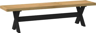 Obrázek produktu pro Jídelní lavice NOAIN s nohami ve tvaru X 180x40x45 cm