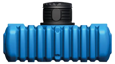 Obrázek produktu pro Nádrž na dešťovou vodu 4rain Flat 295120 podzemní 1500 l vč. šachtové kopule