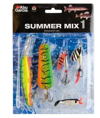 Produktbild von Abu Garcia Summer Mix 1 - 5 Angelköder im Set