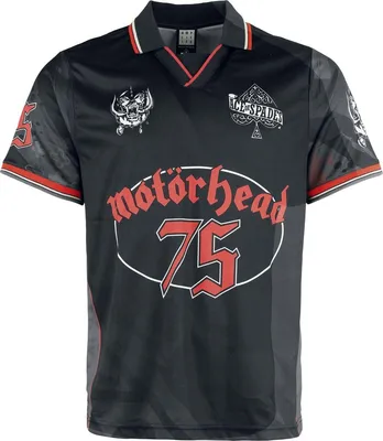 Produktbild von Motörhead Trikot Herren Ace Of Spades Rock FC schwarz XL