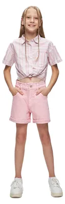 Zdjęcie produktu dla Szorty dziewczęce LTB Jeans Soria G, wykonane z bawełny, rozmiar 140