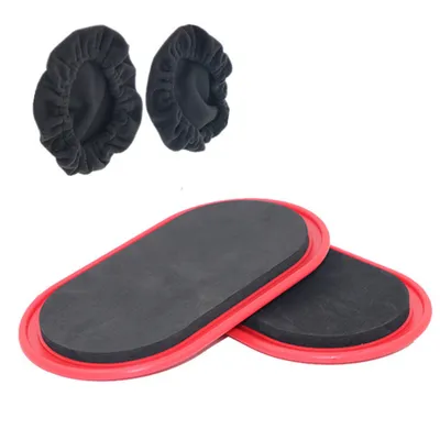 Produktbild von Übungs-Slider-Scheiben, Sport-Core-Slider-Training auf Teppich- und Hartholzböden, Ganzkörper-Workout-Fitnessgeräte für Fitness/Stretch/Yoga/Pilates（Rot）