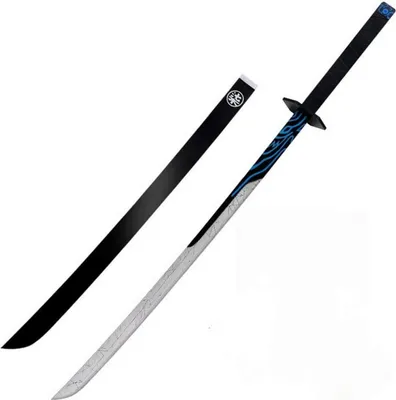 Produktbild von Halloween Cosplay Waffe Assassins Hitman Killer Aqi 567 PolyurethanSchaum Damdos Blau