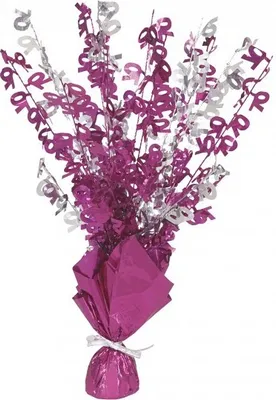 Produktbild von 70. Geburtstag Tischdekoration pink