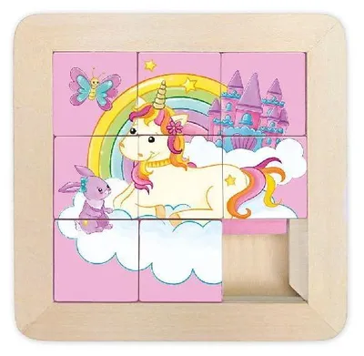 Produktbild von Trötsch Schiebepuzzle Einhornwelt