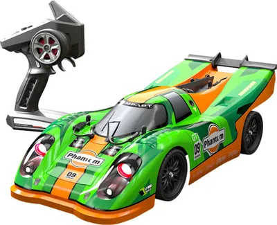 Zdjęcie produktu dla Zdalnie sterowany samochód do driftu Zdalnie sterowany samochód 1/16 2,4 GHz 45 km/h W pełni funkcjonalny zdalnie sterowany samochód wyścigowy 4WD z silnikiem bezszczotkowym
