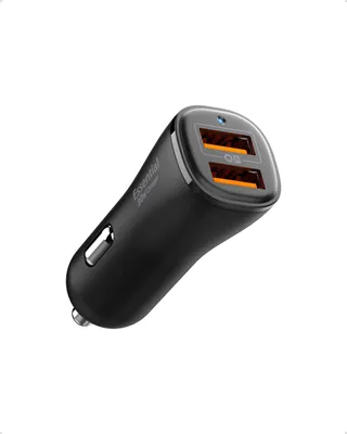 Produktbild von Spigen EV302, Auto, Zigarettenanzünder, Schwarz