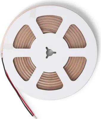 Produktbild von LED-Streifen 24V COB 320 LED/m 5m 10W/m 1000lm/m Breite 10mm Schnitt 5cm IP65 CRI90 4000K Neutralweiß