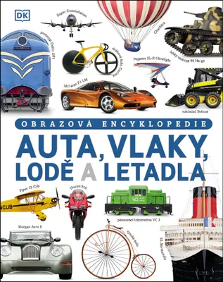 Obrázek produktu pro Auta, vlaky, lodě a letadla - Clive Gifford