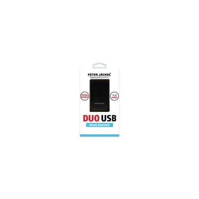 Produktbild von USB Travel Charger Dual Port 2.4 A Black