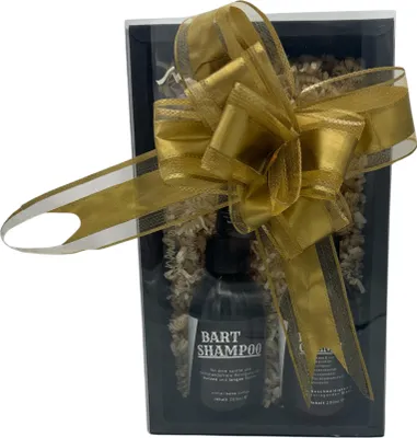 Produktbild von Bartpflege Geschenkbox – Bartshampoo, Bartcreme & Bartöl Zedernholz