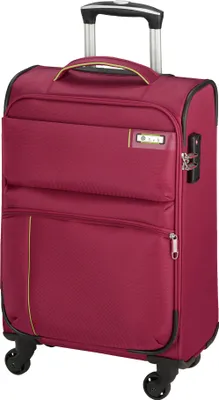 Produktbild von Mittlerer Leichter 2,7 kg Trolley Reisegepäck Stoffkoffer 67 cm Pink Bowatex
